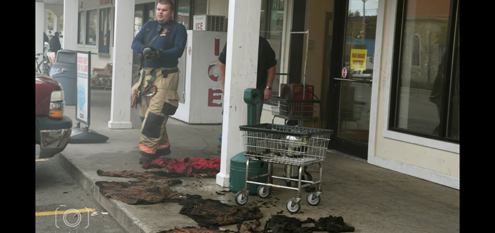 Firemen quickly respond to Norwich business fire and douse flames