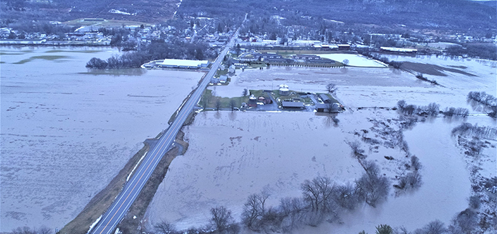 Sections of Sherburne flood following Christmas Eve storm
