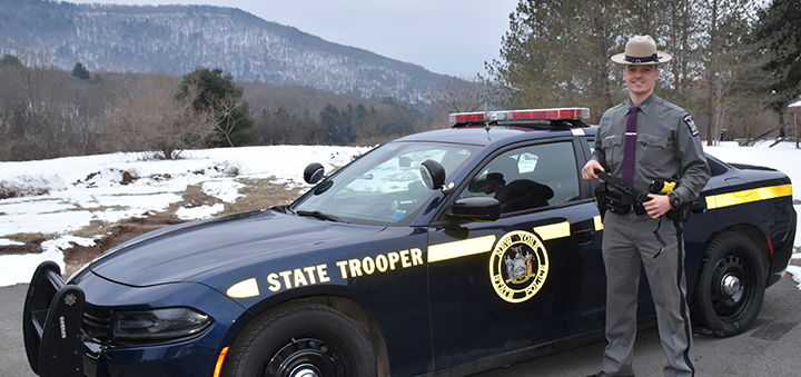 State trooper helps save man caught in wood chipper