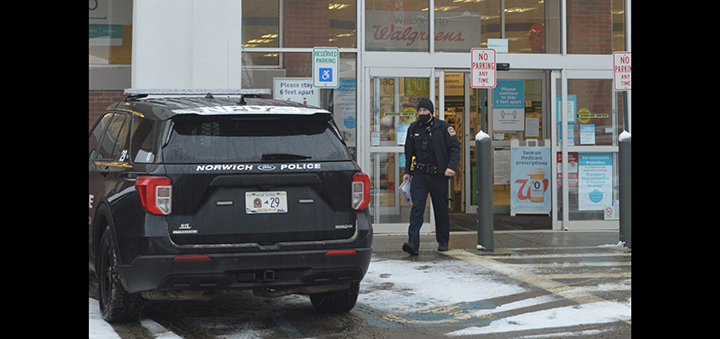 Man robs Norwich pharmacy, gets a ticket for robbery