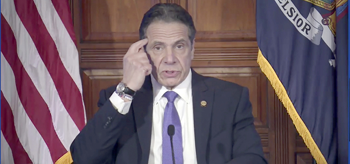 Cuomo addresses harassment claims, vows to stay in office