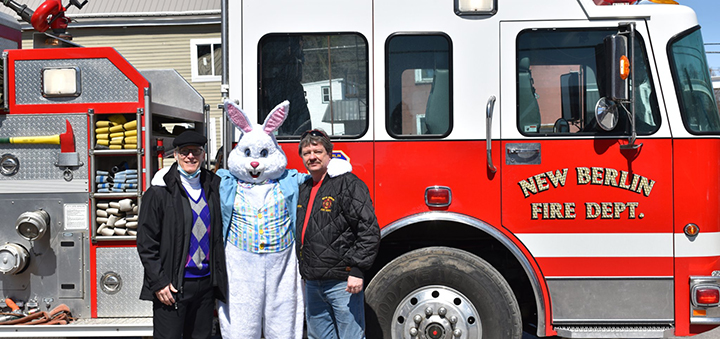 Easter Bunny comes to Village of New Berlin