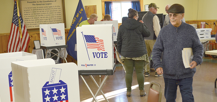 Unofficial election day results for Chenango County