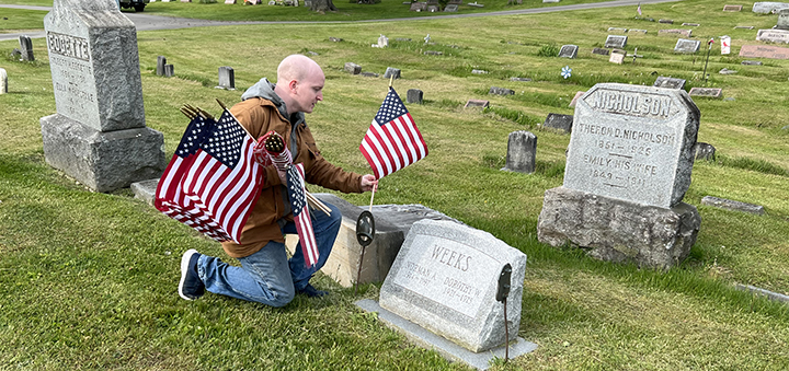 The Evening Sun | Maydole Hose Co. Tends To Graves Of 100-plus Former Members