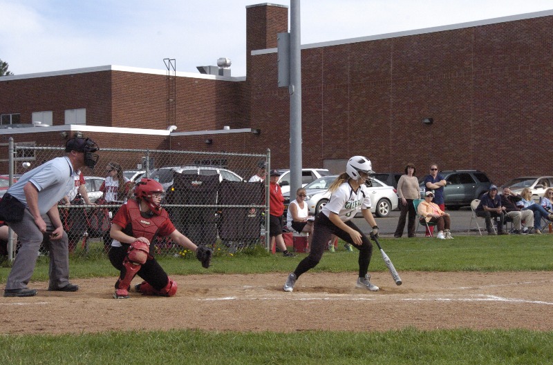 Greene Softball home vs Afton