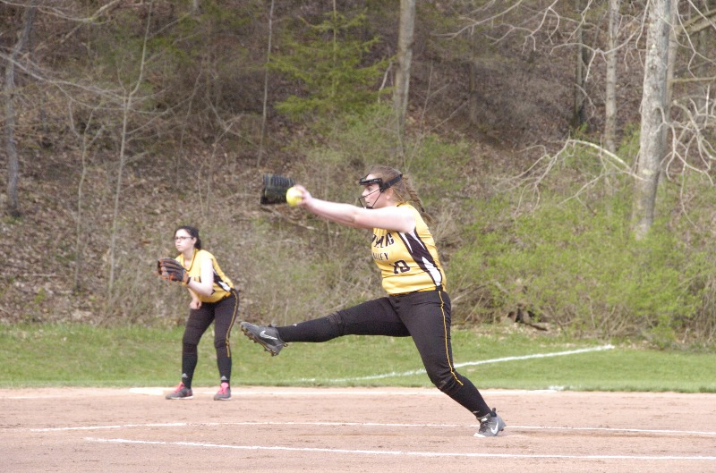 Otselic Valley Softball home vs DeRuyter